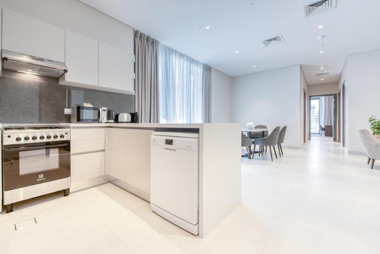 Sol Living - Sol Avenue Apartment Dubai Luaran gambar