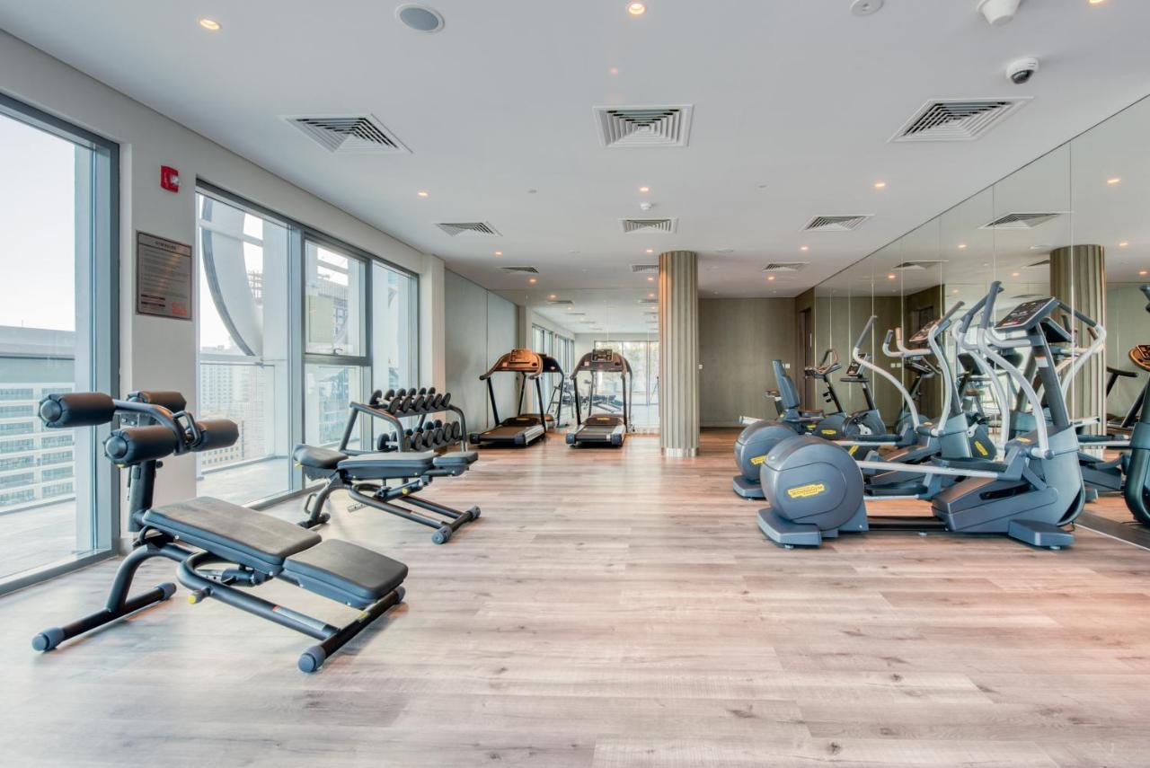 Sol Living - Sol Avenue Apartment Dubai Luaran gambar