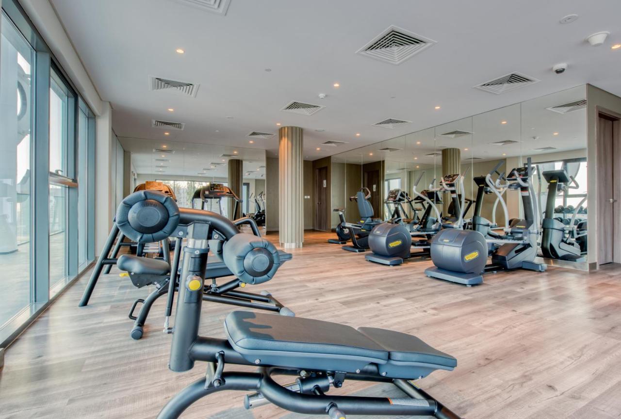 Sol Living - Sol Avenue Apartment Dubai Luaran gambar