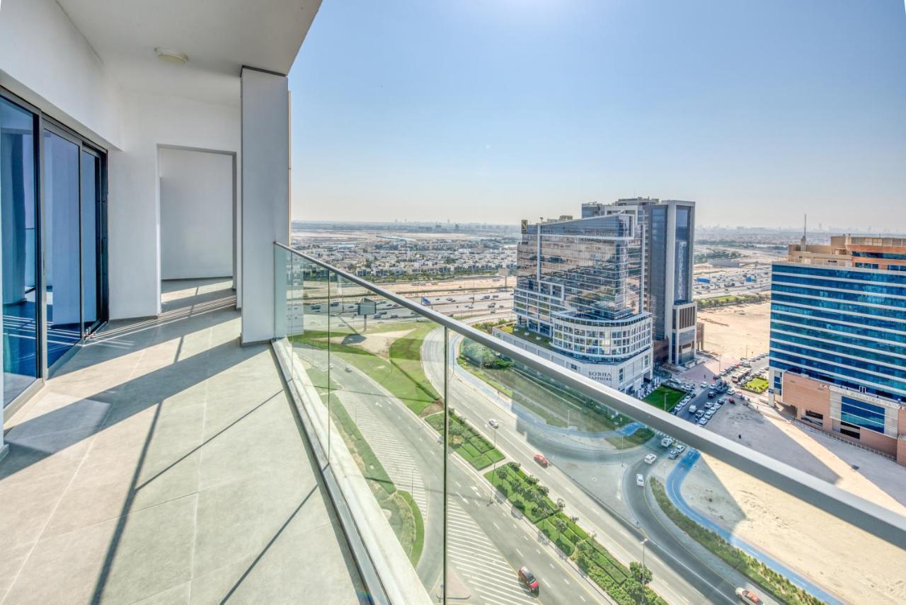 Sol Living - Sol Avenue Apartment Dubai Luaran gambar