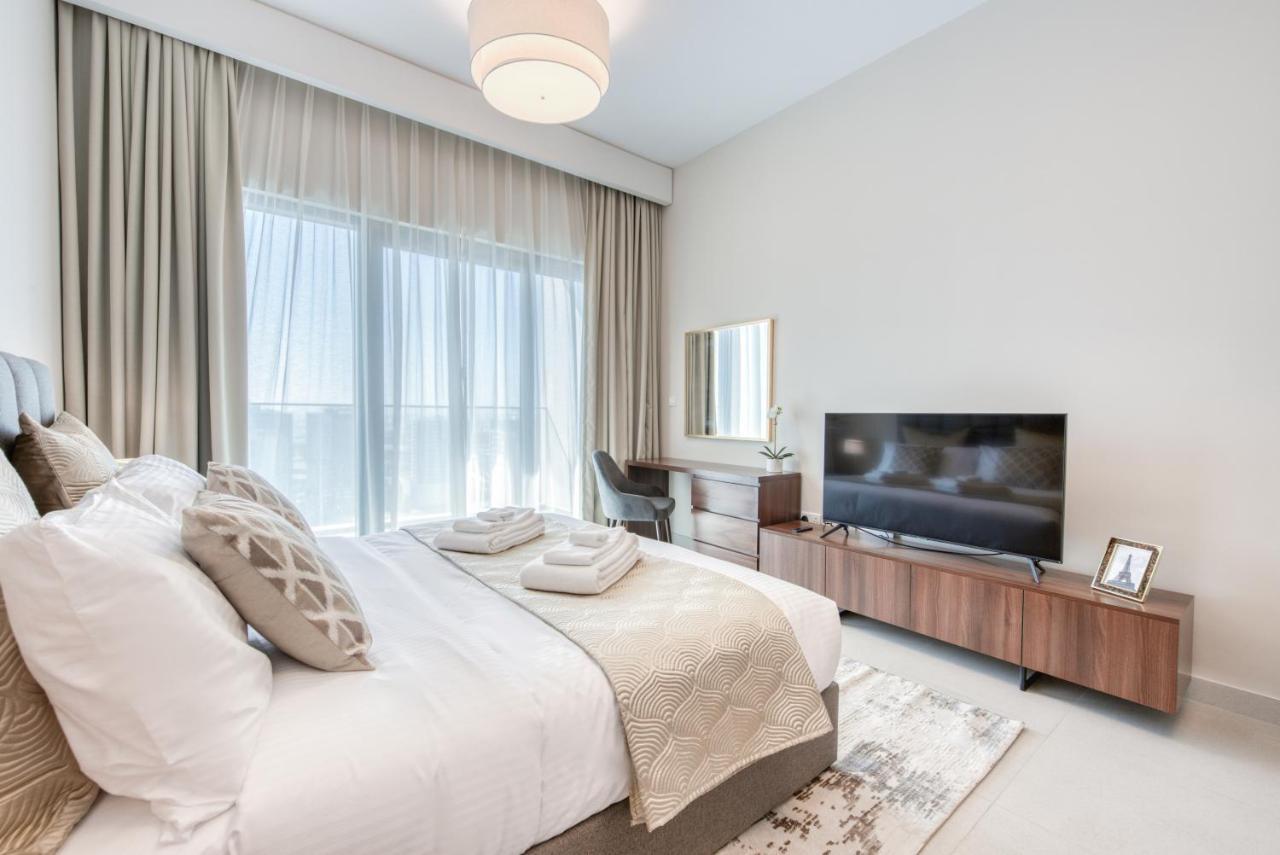 Sol Living - Sol Avenue Apartment Dubai Luaran gambar