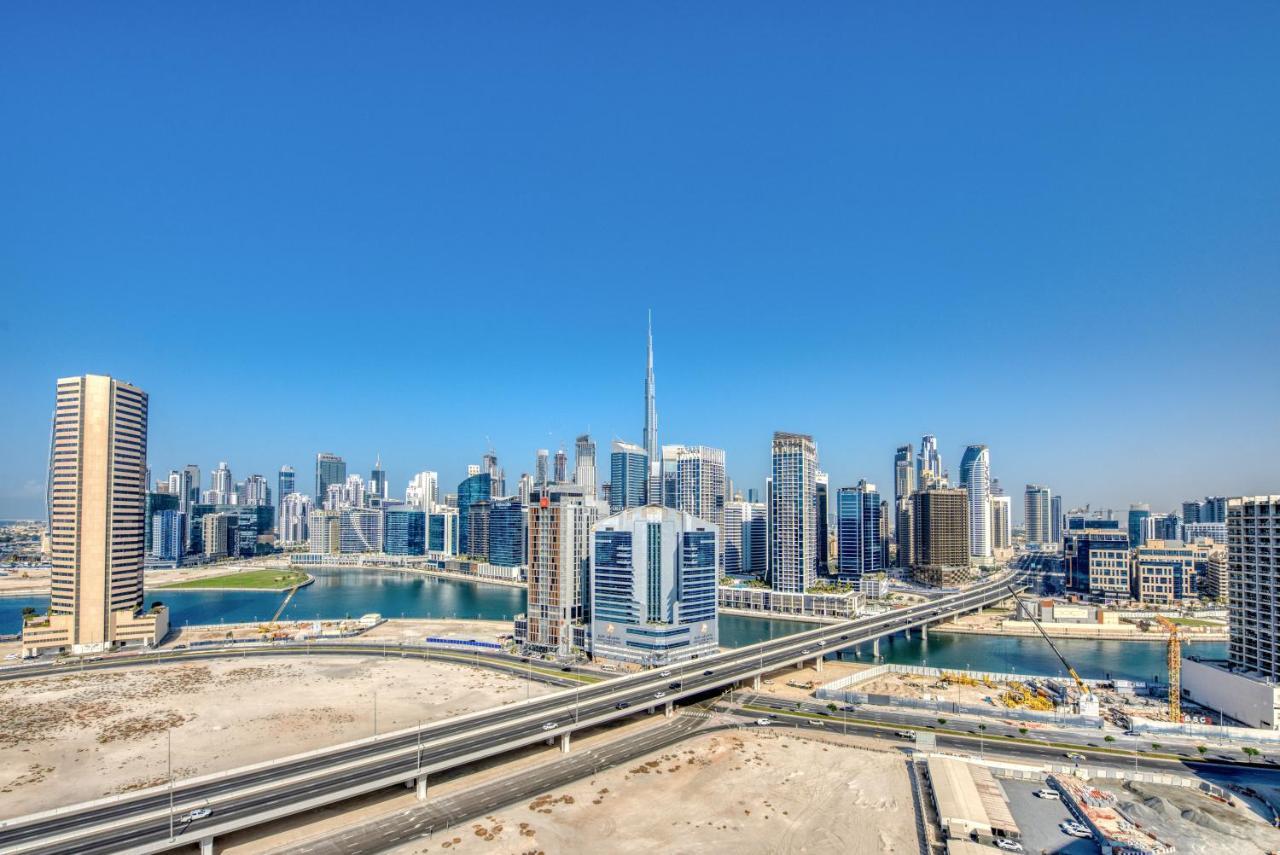Sol Living - Sol Avenue Apartment Dubai Luaran gambar