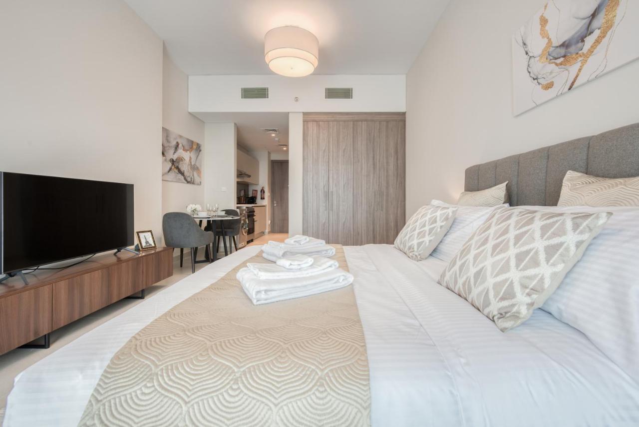 Sol Living - Sol Avenue Apartment Dubai Luaran gambar