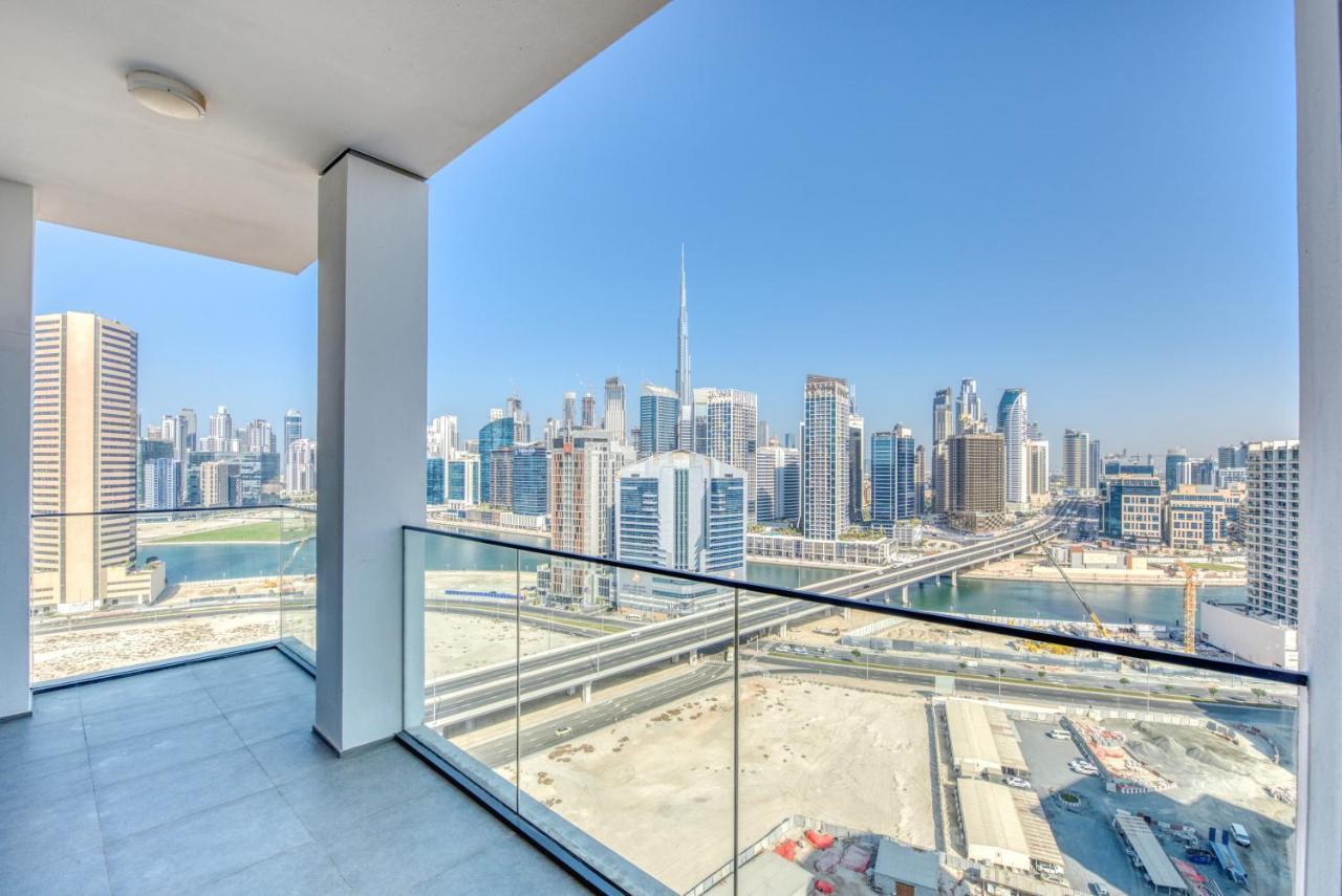 Sol Living - Sol Avenue Apartment Dubai Luaran gambar